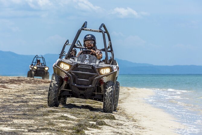 Full Day Jamwest Adventure Park with Welcome Drink - Choose-your-thrill: quad bikes and dune buggies with real track time