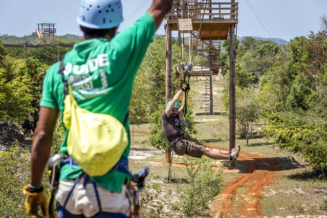 Full Day Jamwest Adventure Park with Welcome Drink - Timing and group size: 8 hours with up to 45 people