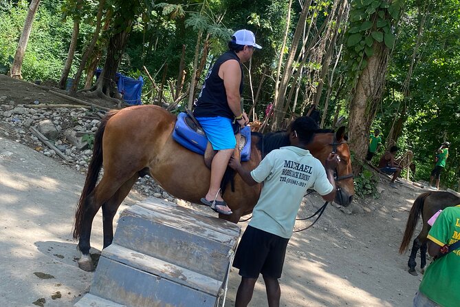 Full Day Rafting, Horse Back Riding and Blue Hole in Jamaica - Price and value: what $195 buys for a full day