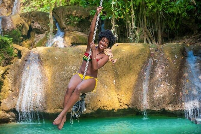 Full-Day South Coast - YS Falls, Pelican Bar & Black River Safari - Pelican Bar on a shoal: snorkel, snack, and huge ocean views