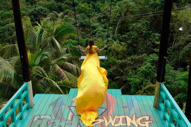 Giant Bali Inspired Swing - How the Guide and Setup Keep It Feeling Safe