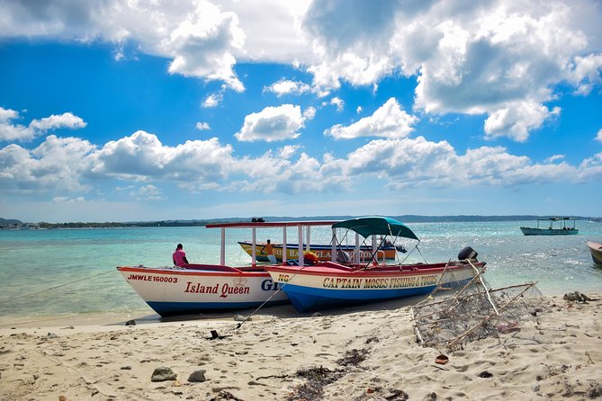 Glass Bottom Boat Ride/Snorkeling/Booby Cay Island from Negril - Booby Cay Island: White Sand Time and Island Grilled Food