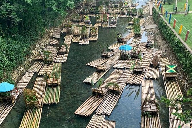 Great River Bamboo Rafting & Limestone Massage at Lethe Jamaica - A One-Hour Bamboo Raft Ride and Limestone Foot Therapy in Lethe