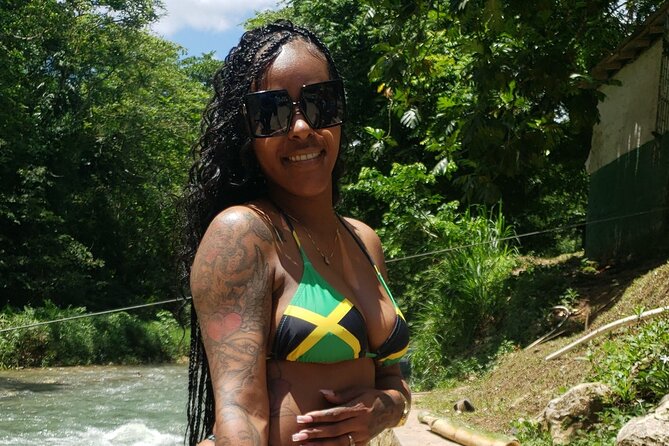Great River Bamboo Rafting & Limestone Massage from Montego Bay - Jungle Socks: Limestone Paste Foot Rub and the Massage Portion