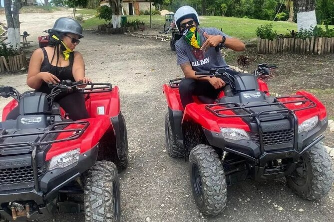 Great River Bamboo Rafting with Limestone Foot Massage and ATV from Montego Bay - Montego Bay ATV Ride: Rugged Trails and Countryside Views
