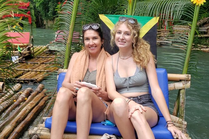 Great River Bamboo Rafting with Limestone Foot Massage and ATV from Montego Bay - Lethe River Bamboo Rafting: 30-Feet Rafts and That Shade