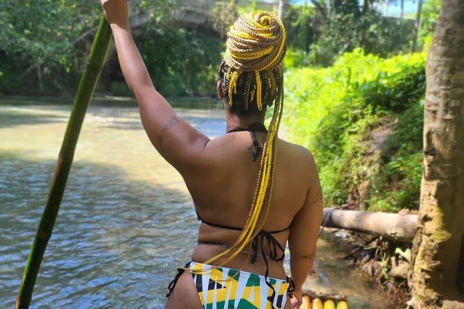 Great River Rafting Tour With Limestone Body Massage From Negril - The Great River raft on a handcrafted bamboo raft