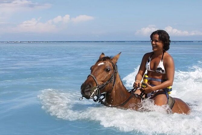 Half day Horse Back Riding and Bamboo Rafting Experience from Ocho Rios - The horseback segment: countryside views, then horses in the ocean