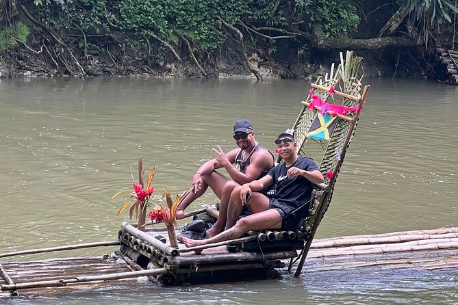 Half-Day Tour Rafting on the Great River with Limestone Foot Massage - Bamboo rafting on the Great River: what it’s actually like