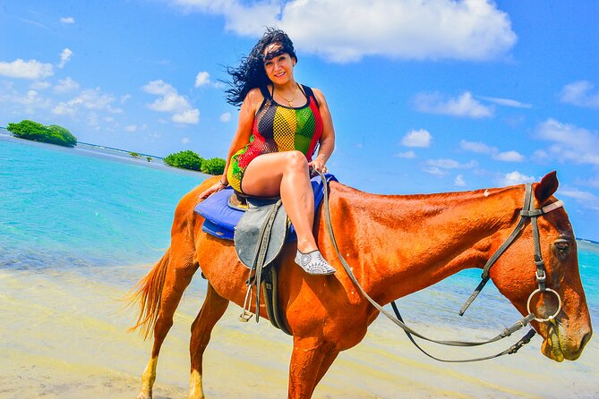 Horseback Ride and Swim Experience Montego with Transportation - Riding the Coastline, Then Crossing Into the Water