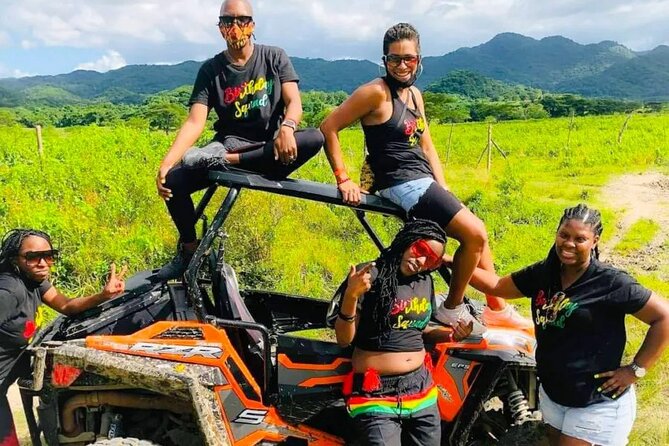 Horseback Ride ATV and Bamboo Rafting Tour Ocho Rios in Jamaica - Rad Venture ATV and Swing: rugged hills and guided stops for photos