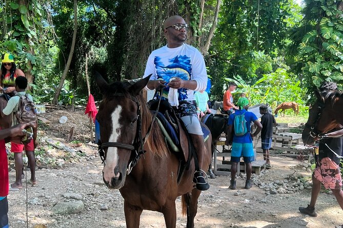 Horseback Riding Adventure in Jamaica - The Scenery Stops You Actually Notice (Beach, Water, and Nature)
