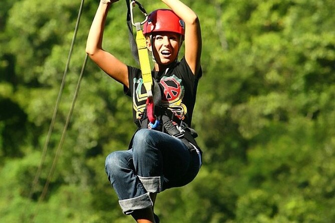 Horseback Riding, ATV and Ocean Zip lining combo from Montego Bay - Lunch at Jungle Outpost: Jerk Chicken Fuel