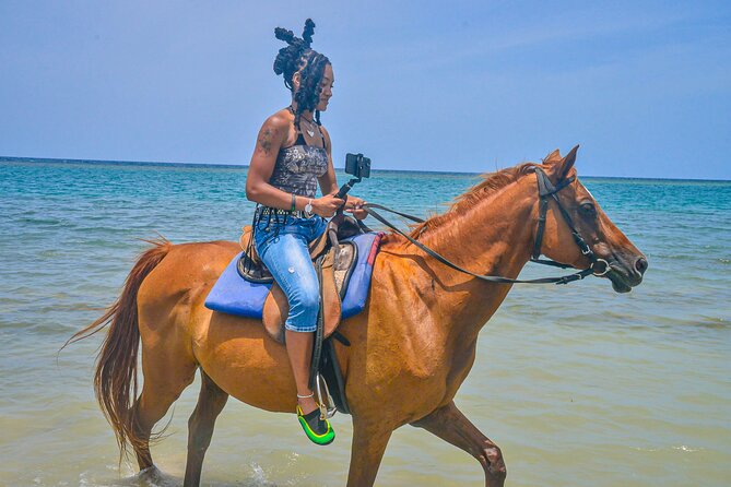 Horseback riding & bluehole secret falls from Montego Bay - Ocho Rios free time: crafts without the stress