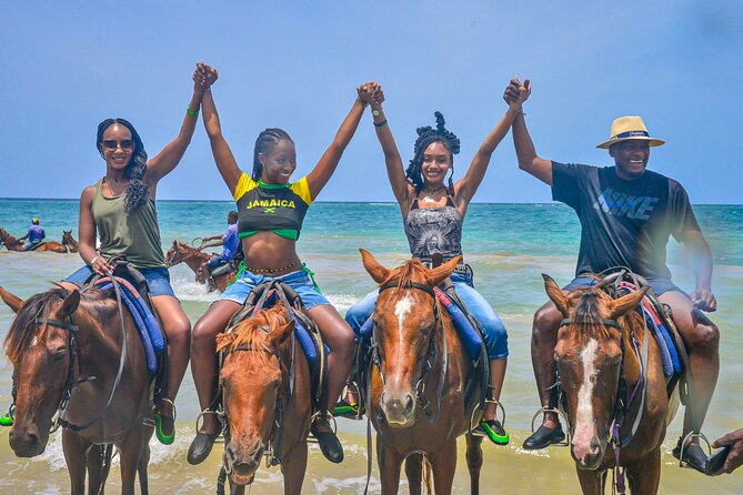 Horseback riding & bluehole secret falls from Montego Bay - Blue Hole Adventure: rope swings, caves, and the part you should respect