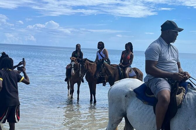Horseback Riding in the Ocean from Ocho Rios & Runaway Bay - Riding time on sand and a short, guided ocean moment