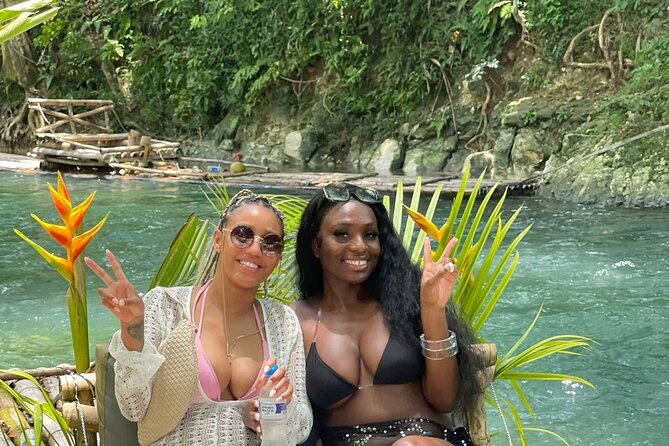Jamaica Adventure: Bamboo Rafting, Negril Beach & Rick's Sunset - Bamboo Rafting at Lethe Village, Gliding the Great River