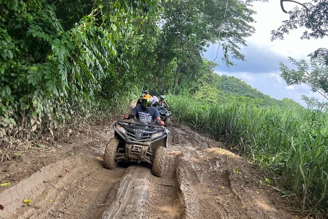Jamaica ATV's Adventure - The guided ride itself: muddy trails, rocky sections, and obstacles