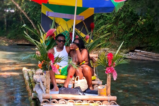 Jamaica Bamboo Rafting Experience with Lime Stone Massage - The bamboo raft experience: what it feels like in real life