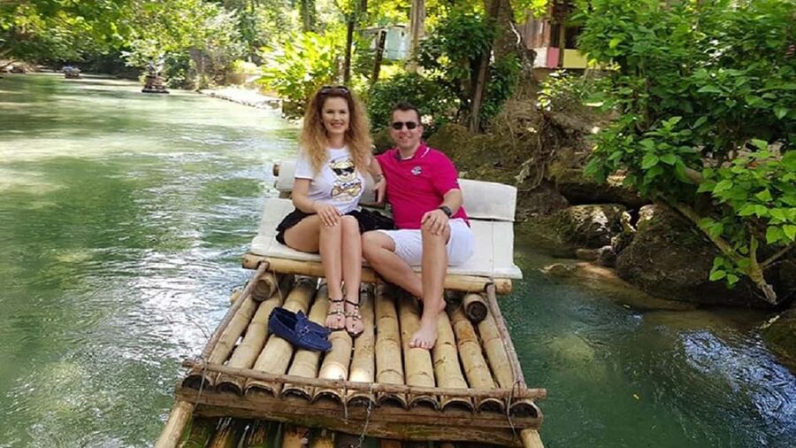 Jamaica: Bamboo Rafting on the Martha Brae - The 30-foot bamboo raft ride down the Martha Brae (the part you came for)