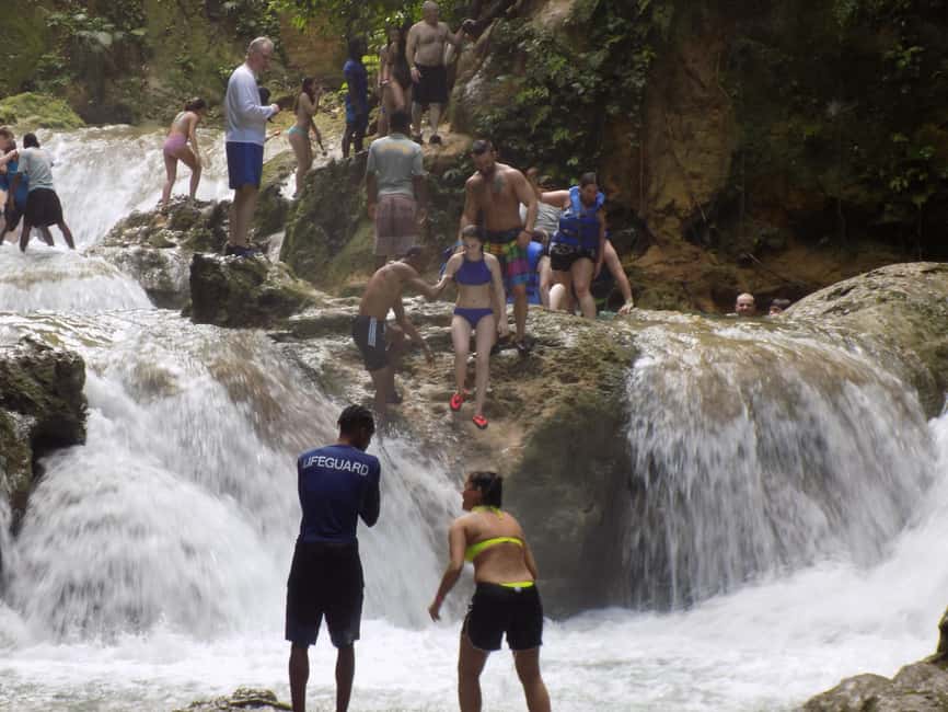 Jamaica: Bobsled and Dunn's River Falls Adventure Tour - From Hotel Lobby to Countryside Drive