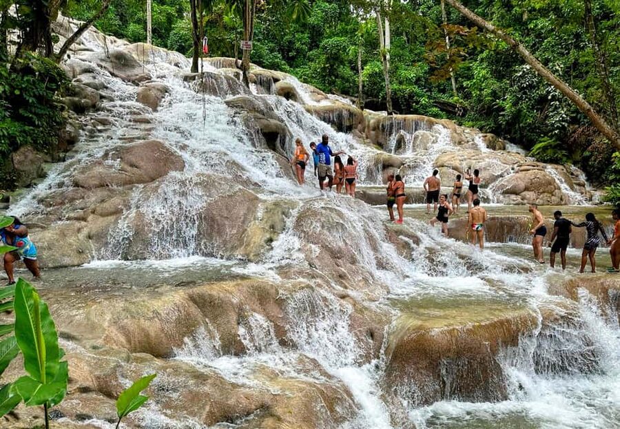 Jamaica Dunn's River Falls guided tour from Ocho Rios hotels - Swim gear and water shoes: what to pack for real footing