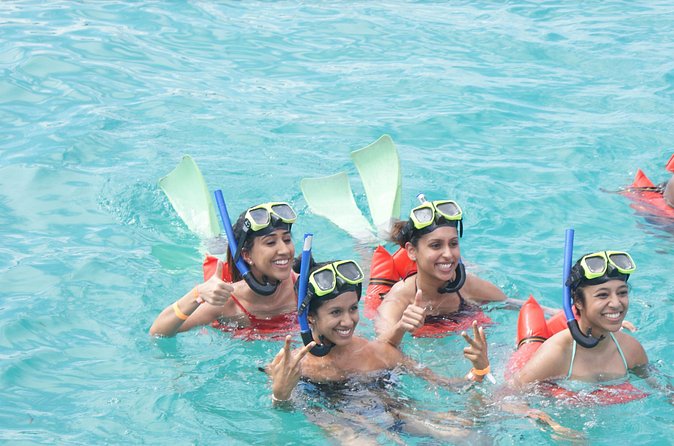 Jamaica Dunn's River Falls Party Cruise with Snorkeling - Beachside Lunch and the Open Bar: Fun Perk or Tight Timing?