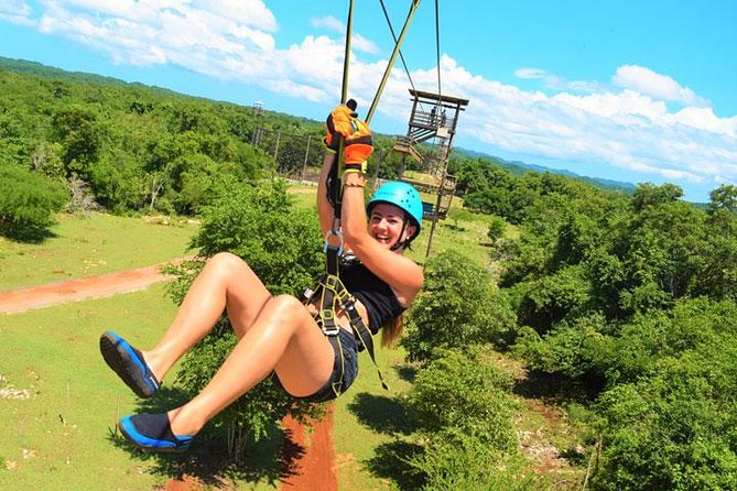 Jamwest Reggae Zipline Tour from Negril - The reggae zipline course: speed over jungle, views over everything