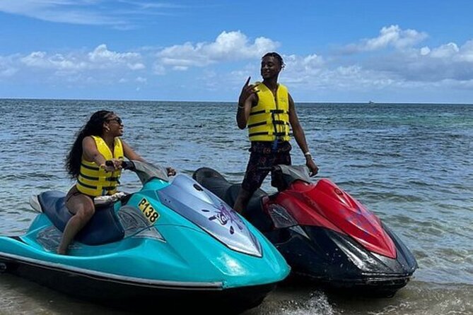 Jetcar ski experience in montego bay jamaica - What safety looks like when you are going for 60 mph