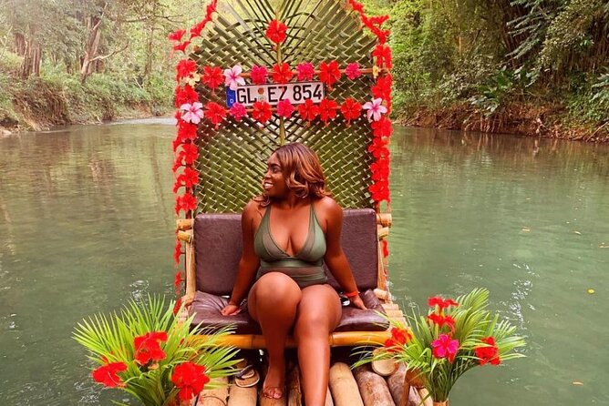 Lethe River Bamboo Rafting and limestone Foot Massage - Getting on the bamboo raft: what the river time is like