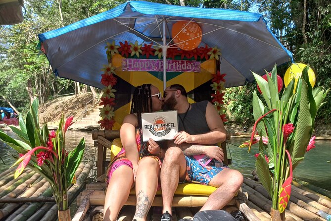 Lethe River Rafting Travel from Montego Bay w FREE Rum Punch - The Free Rum Punch Moment: Fun Included, Age Rules Included Too