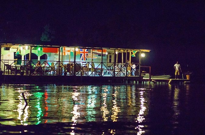 Luminous Lagoon Sightseeing Tour in Montego Bay - The local lagoon base: fruit punch, calm waiting, and fewer crowds