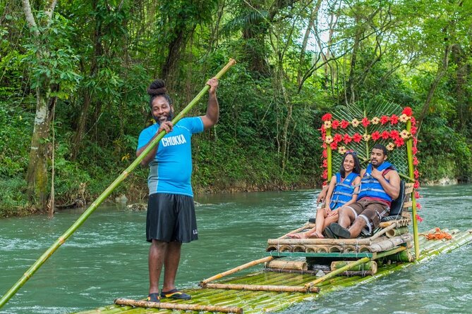 Margaritaville Hip-Strip and Great River Rafting Private Tour - Getting picked up in Montego Bay and staying comfortable in transit