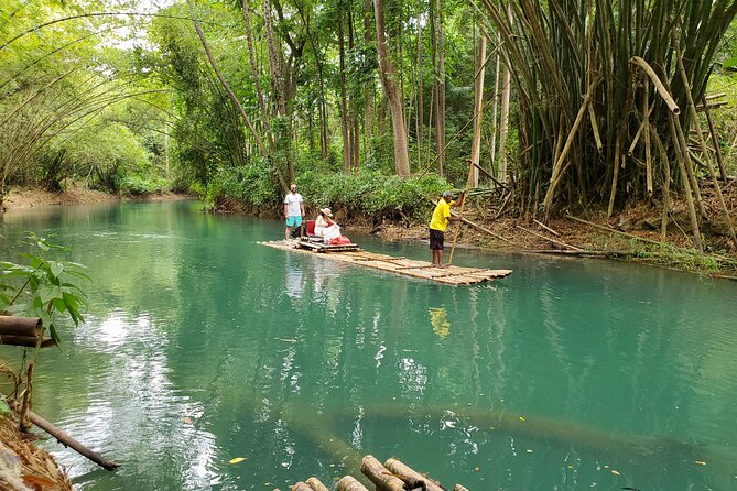 Martha Brae Bamboo River Rafting With Transportation - Air-conditioned comfort and your captain’s side story