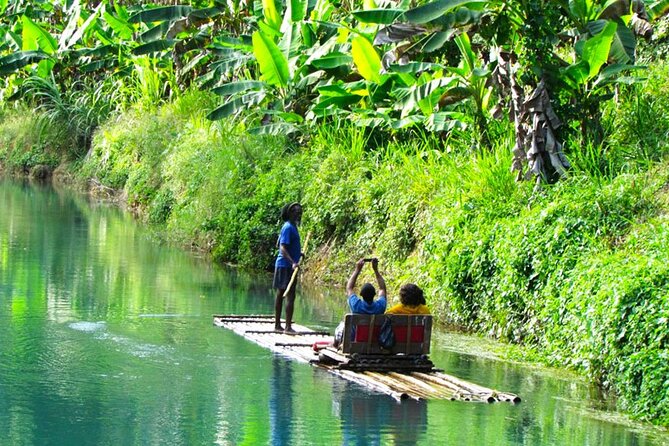 Martha Brae Rafting from Montego Bay with Private Transportation - The bamboo raft ride: 30 feet of calm control