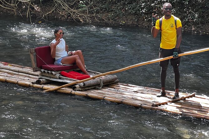 (Martha Brae River) Bamboo Rafting - Swim Time and River Stops for Souvenirs and Drinks