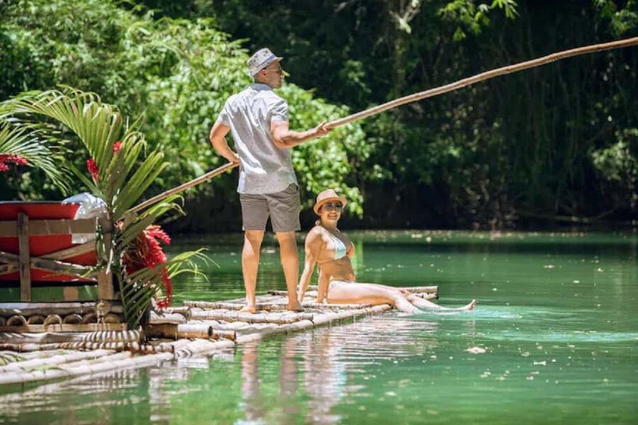 Martha Brae River Rafting Private trip - The rainforest scenery and what your guide points out