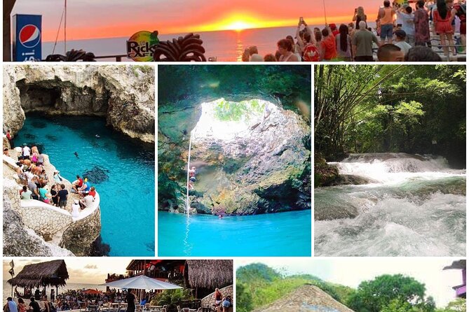 Mayfield Falls, Blue Hole & Rick's Café Tours/Weed Farm option - Ricks Café in Negril: Finish Strong With Food and Atmosphere