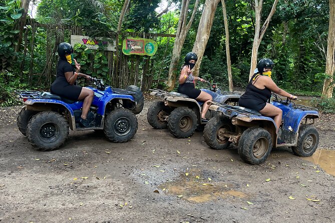 Montego Bay ATV Ride & Bamboo Rafting With Limestone Foot Massage - ATV Riding at Chukka or Mount Zion: Off-Road Fun With One Important Variable