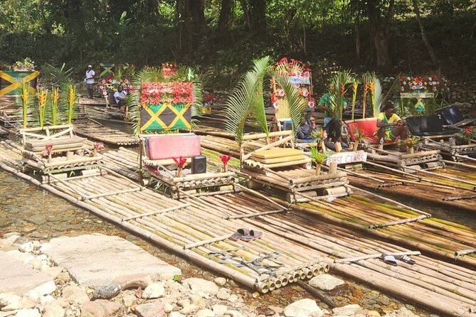 Montego Bay Bamboo Rafting & limestone Massage Private Transfer. - Entering the Lethe River Bamboo Rafting Experience, not Just Getting There