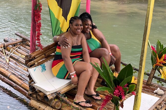 Montego Bay Bamboo Rafting Tour with Limestone Foot Massage - The Lethe River ride: scenery, swimming time, and vendor stops