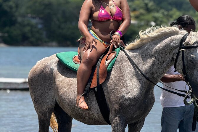 Montego Bay Beach Horseback Riding Tour - The shoreline trot: how the beach ride is structured