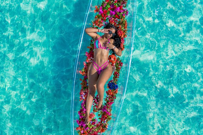 Montego Bay Clear Kayak Private Photography - How many photos you will get, plus the edits you should expect