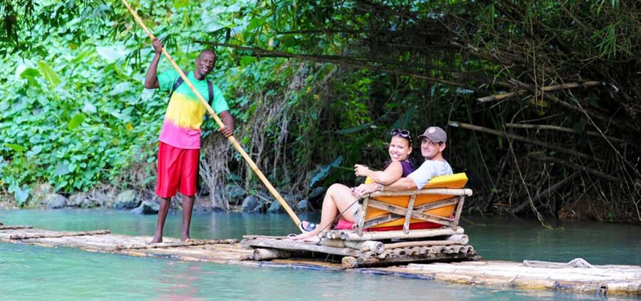 Montego Bay, Jamaica: Bamboo Rafting with Foot Massage - The River Story: Learning Jamaica Through the Guide and the Water