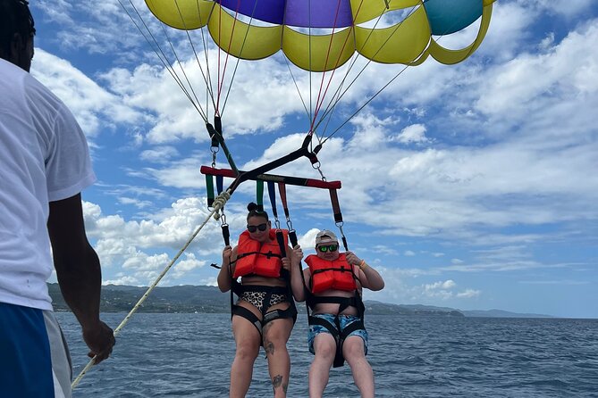 Montego Bay Jet Ski and Parasailing Combo or Single with Pickup - Tubing option: good if you want fun without the sky