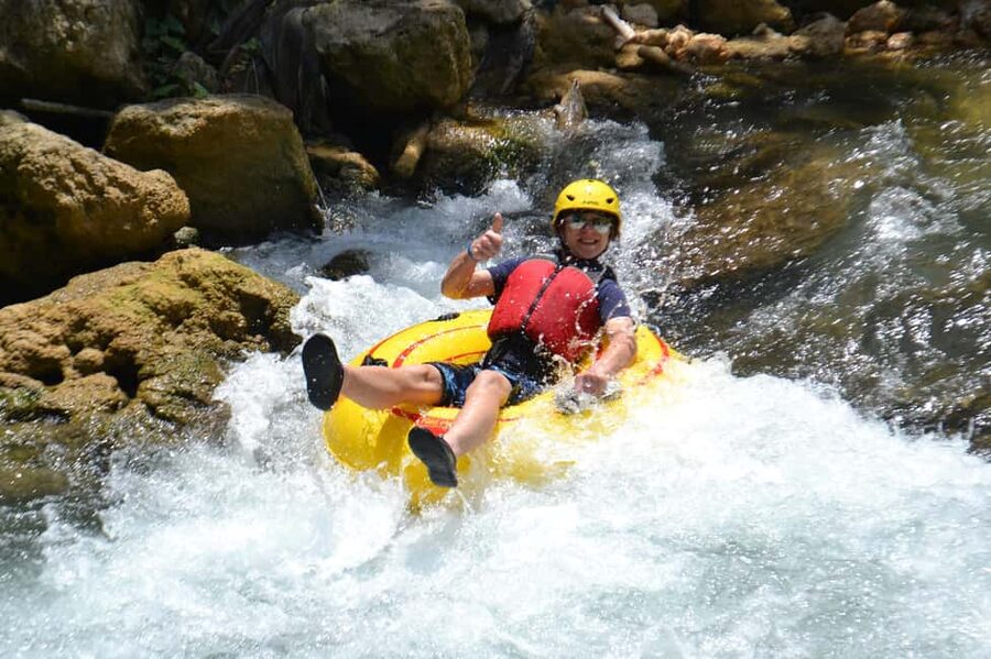 Montego Bay: Jungle River Tubing and Bamboo Beach Club Trip - From Montego Bay to the River: pickup that actually matters