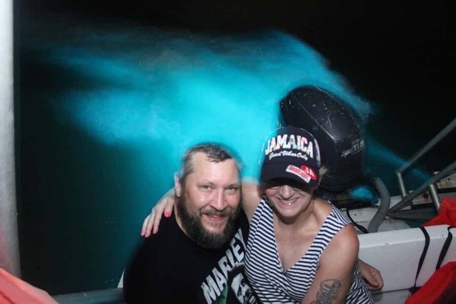 Montego Bay: Luminous Lagoon Evening Boat Tour - The one-hour boat cruise, the glowing wake and the fish light effect