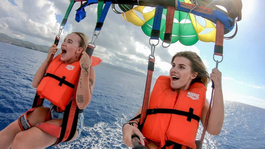 Montego Bay: Parasailing and Jet Ski Combo with Pickup - The St. James Parish bike tour stop, a useful warm-up between water moments