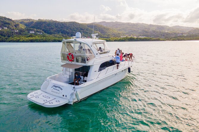Montego Bay Private Yacht Tour with Open Bar and Lunch - Lunch on the Hip Strip: local bites, finger-food style, no awkward timing