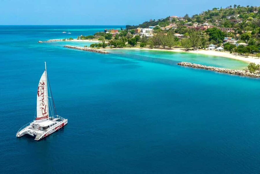 Montego Bay: Reggae Catamaran 18+ Cruise with Open Bar - From hotel pickup to sailing: what the first hour is really like